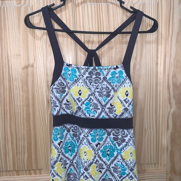 Soy Bu printed crossed back active dress size S - Picture 6 of 8